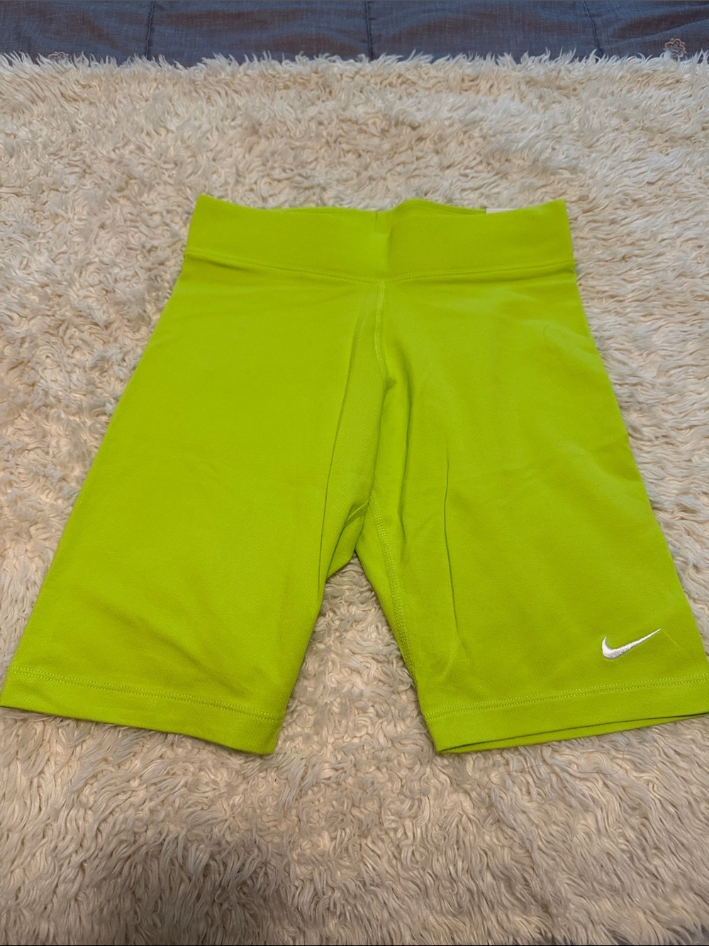 Nike Neon Green Performance Bike Shorts